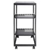 20U Open Frame Server Rack, 15''-40'' Adjustable Depth, Free Standing or Wall Mount Network Server Rack, 4 Post AV Rack with Casters, Holds All Your