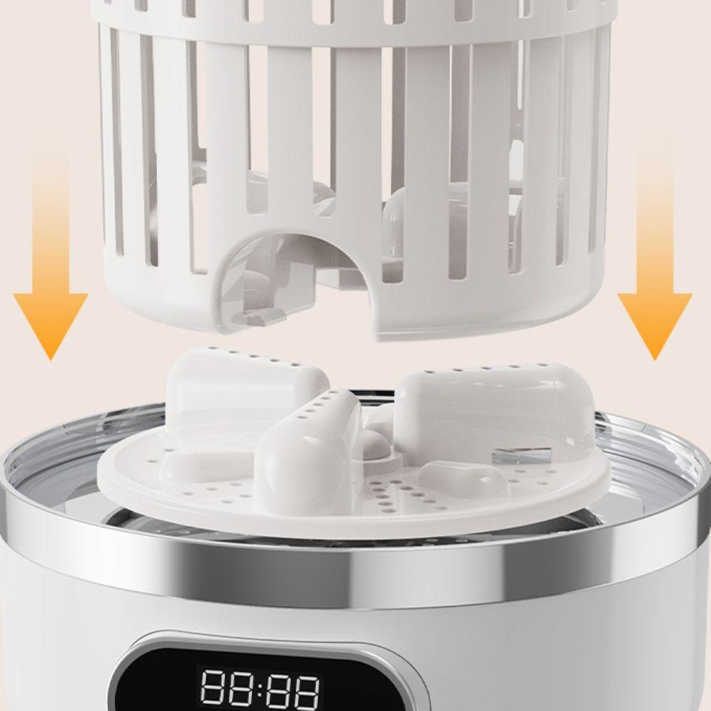 3L Portable Clothes Washer Shockproof Underwear Cleaning Tool Daily Use Automatic Washer Travel