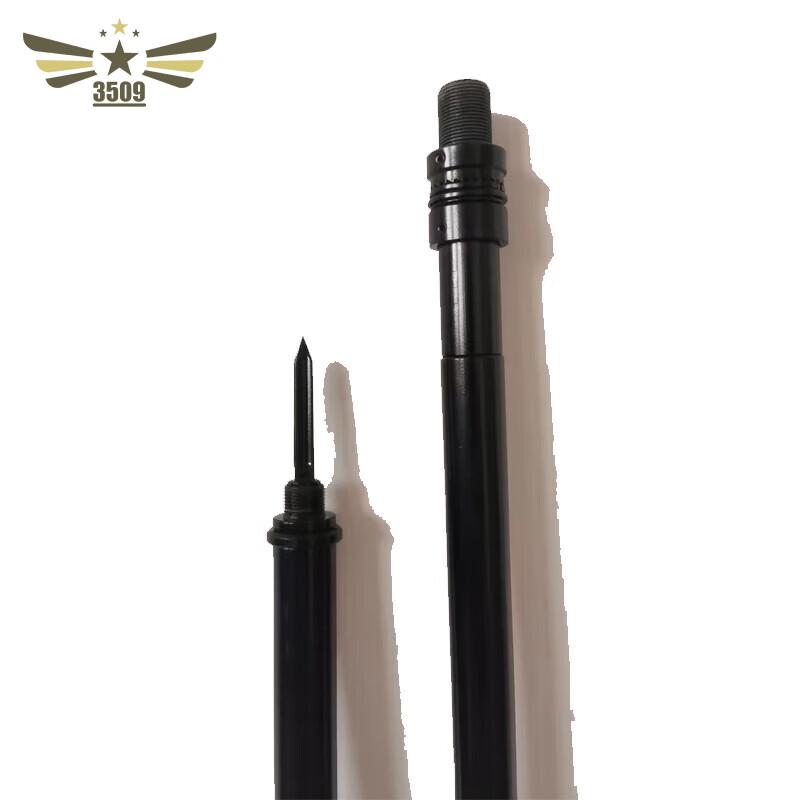 3509 Multifunction Telescopic Patrol Baton with Flashlight