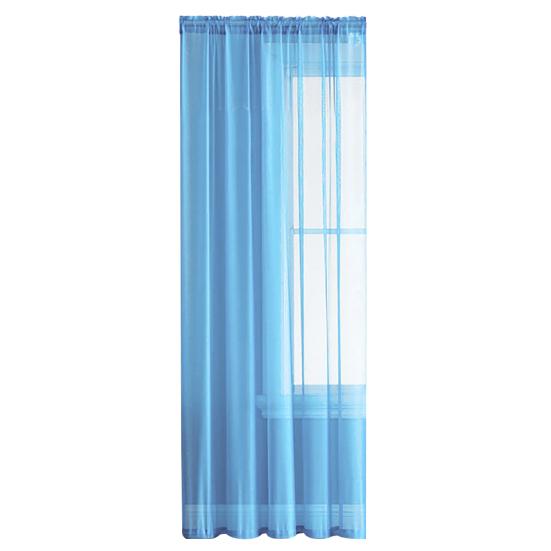 1шт сплошной цвет прозрачный тюль оконная занавеска драпировка гостиная балкон патио декор