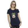 Disney Womens/Ladies Minnie Mouse Happy Christmas Cotton T-Shirt