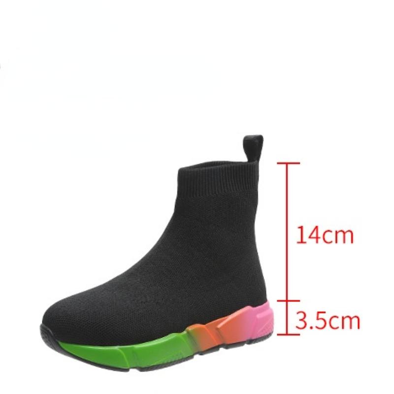 Женские ботинки-носки, весна 2022, повседневная спортивная обувь до щиколотки, размер 43, женская обувь, дышащая дизайнерская обувь для ходьбы