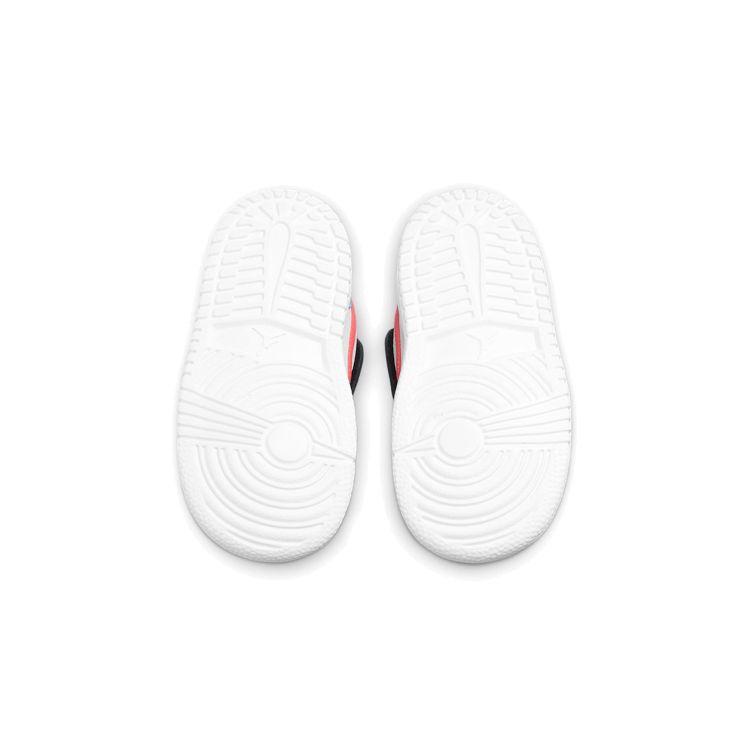 Детские кроссовки Air Jordan 1 Low TD Funky Patterns Белый Черный Light-Fusion-Red DH5928-006