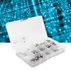 520Pcs Stainless Steel Balls Assortment Industrial Bearing Assembly for Grinding Tool