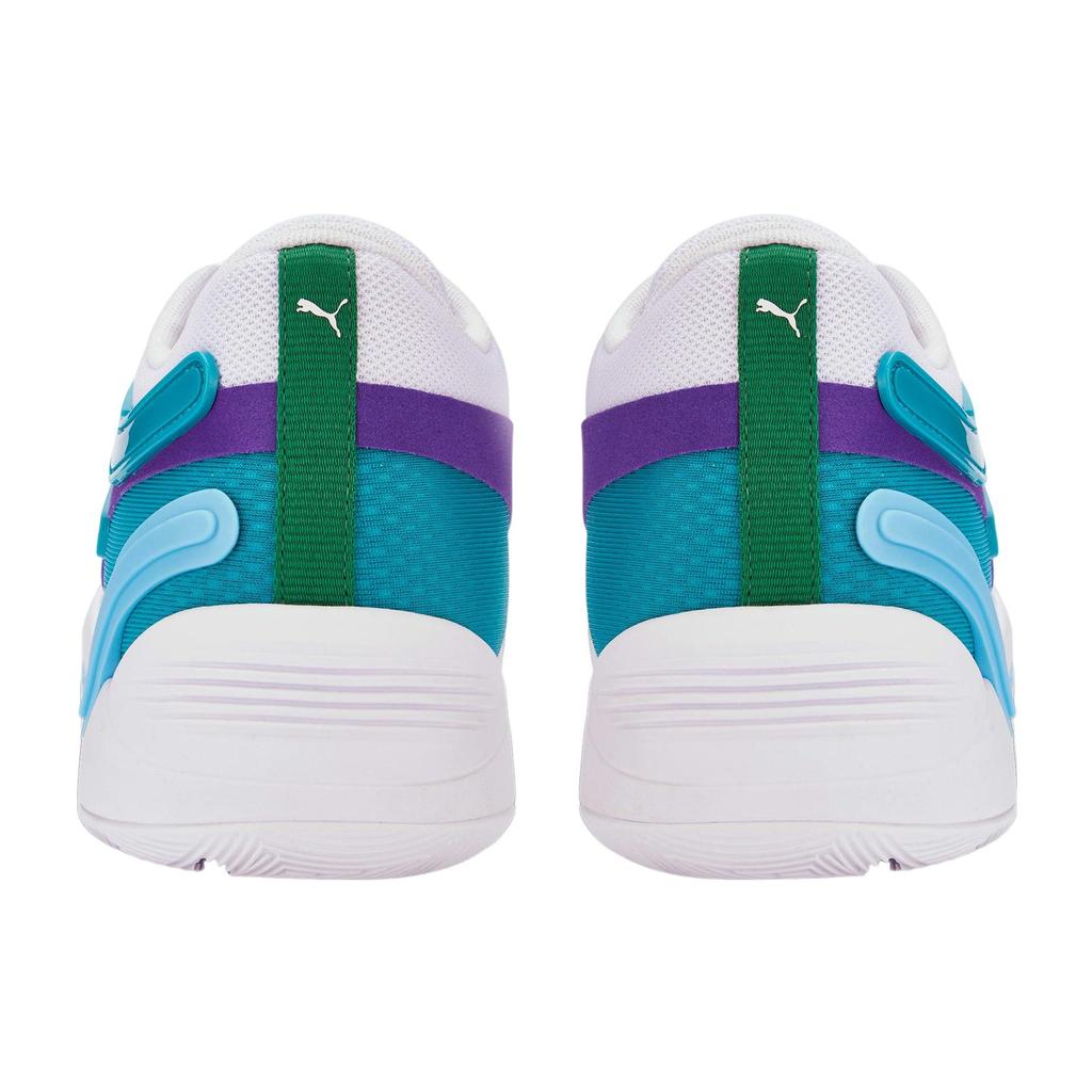 Puma TRC Blaze Court Белые Мужские Кроссовки Deep Aqua 376582-17