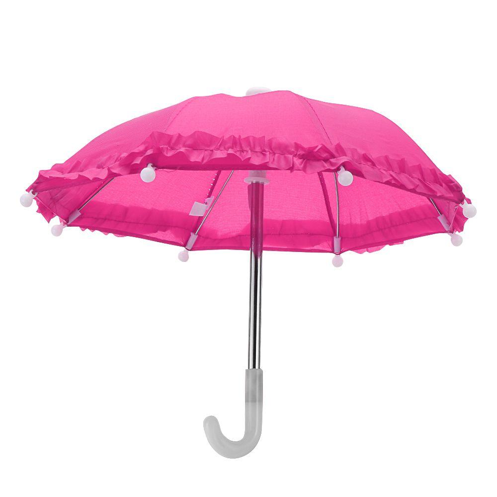 Кукольный домик Костюм Игра Игрушки Украшение Мини Дождевик Кружево Кукла Зонтик Кукла Младенец Аксессуары