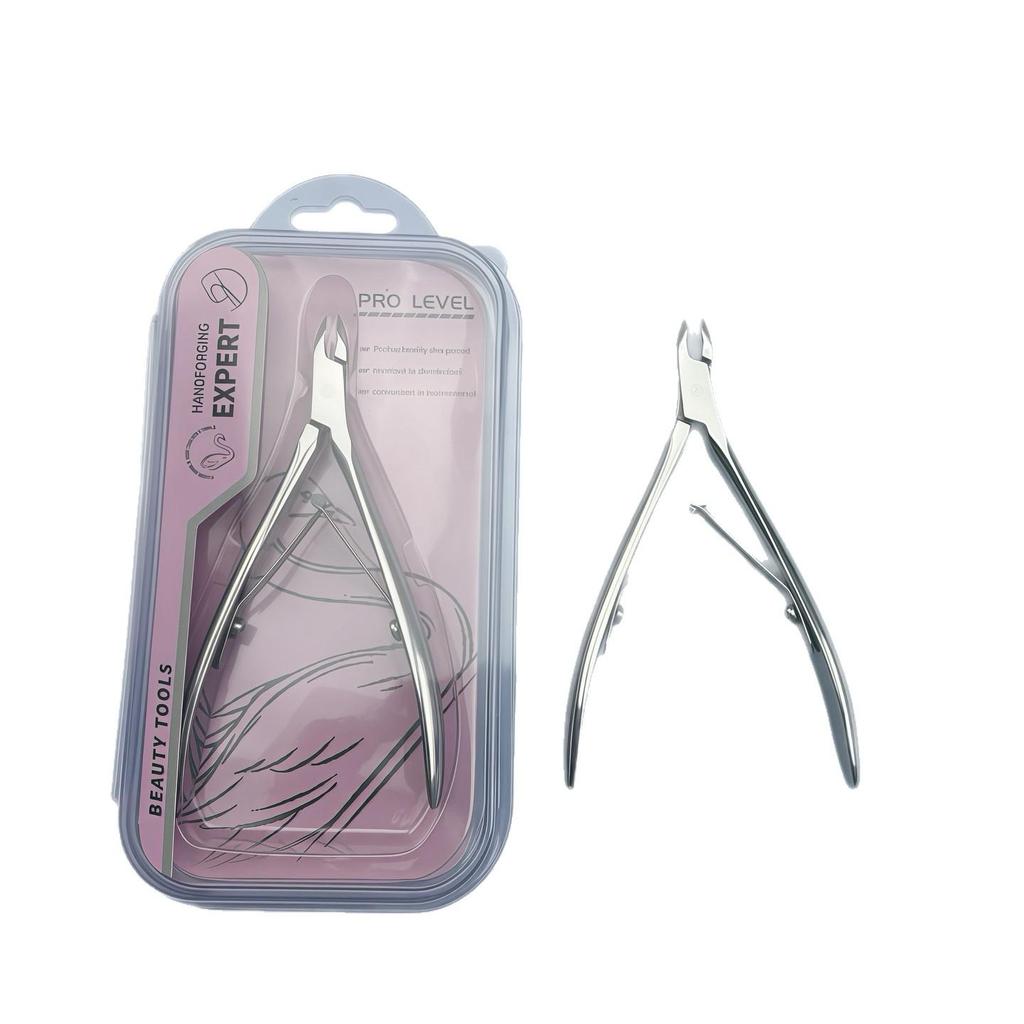 Компактный российский набор ручной работы из нержавеющей стали для маникюра и педикюра: Ножницы для ногтей и инструменты для удаления мертвой кожи