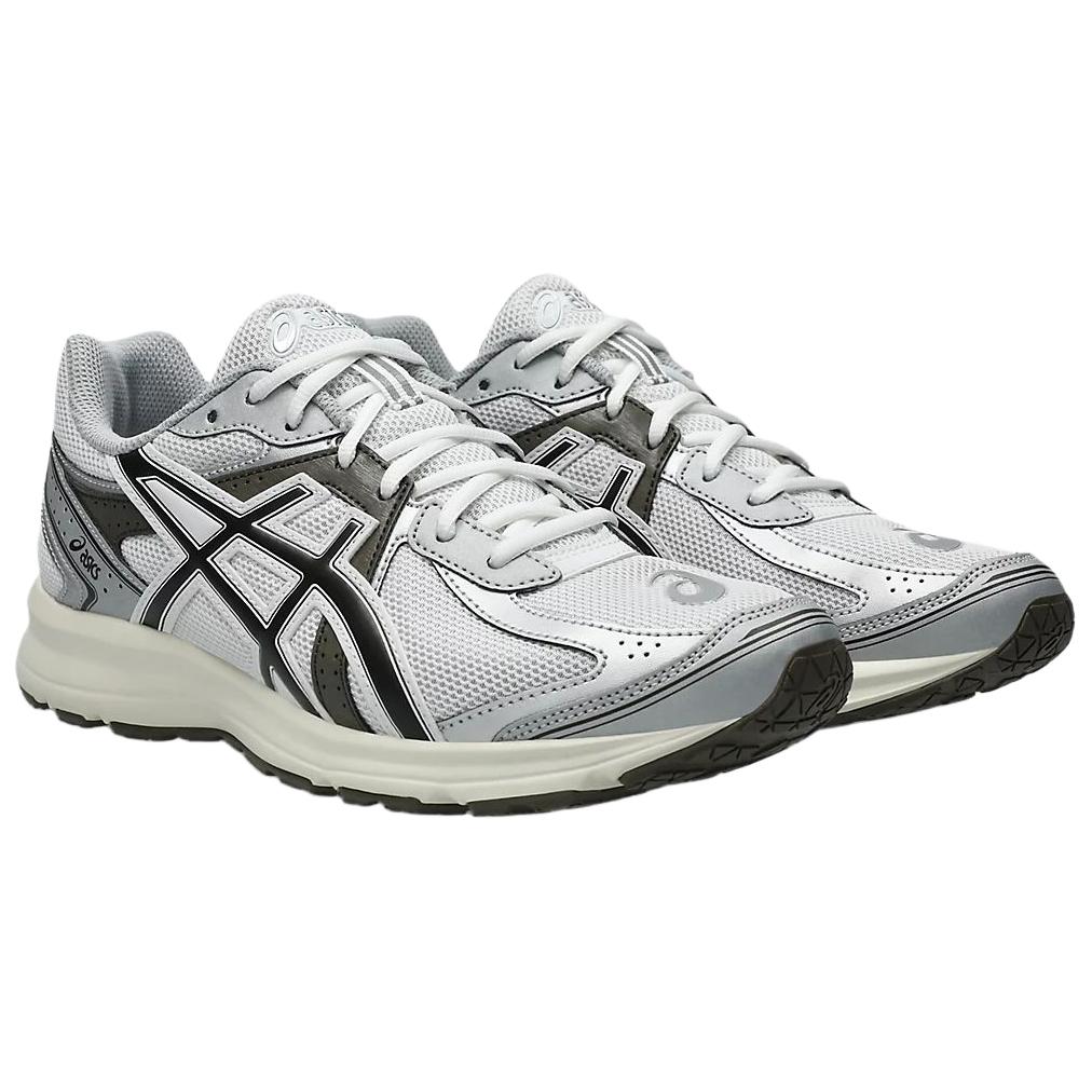 ASICS JOG 100S Breathable Running Shoes Unisex White Black 1203A741-104