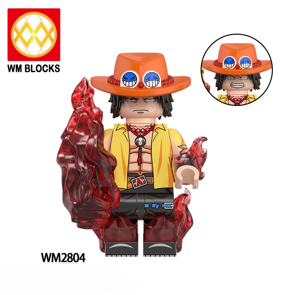 Аниме Персонажи Конструкторы Игрушки Набор Развивающие Фигурки Коллекция Рождественский Подарок для Детей Мальчиков