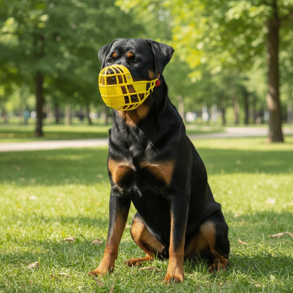 Comfortable Anti-Biting Mouth Cover Adjustable Dog Stop Barking Mask Dog Mouth Mask  Walking