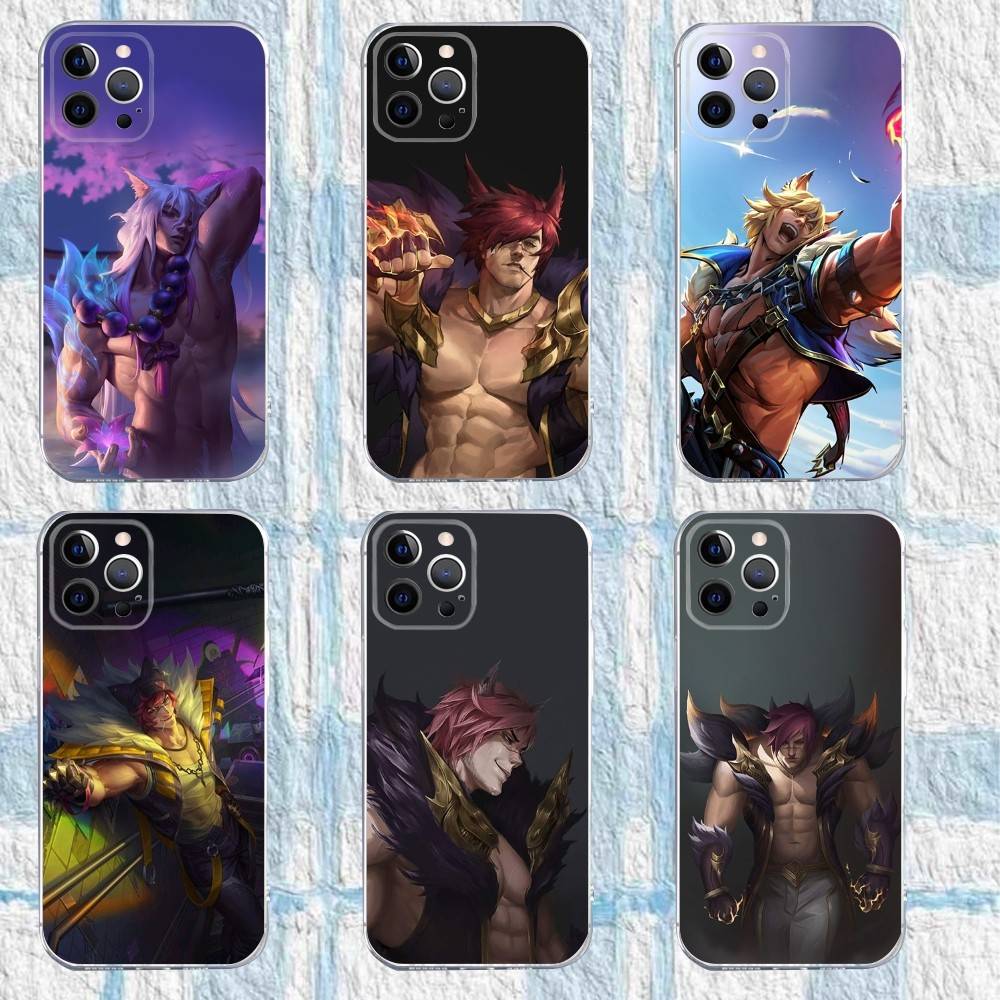 Game L-LOL Sett Phone Case For iPhone 16,15,14,13,12,11 Pro,Max,Plus,X,XS,XR,SE,Mini Transparent Silicone Soft