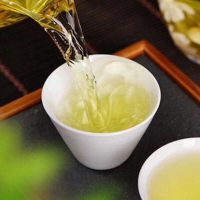 Чай Фучжоу Жасминовый Экстракрепкий 200г банки чая Крепкий ароматный зеленый чай