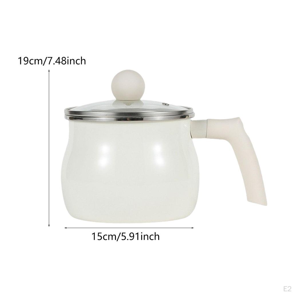 Sauce Pan Cooking Pot for Induction Cooker Enamel Gifts Kitchen Supplies Kitchenware
