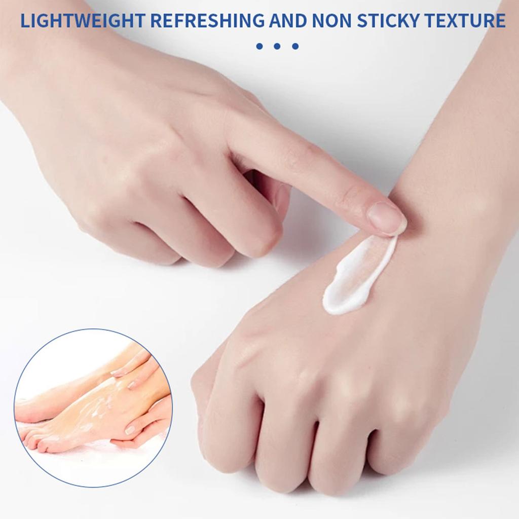 Powerful Care For Cracked Heels And Feet With 45% Urea Moisturizing And Repairing Foot Serum Lotion 100g