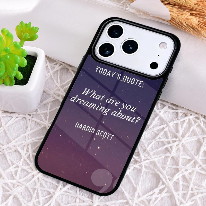 After Tessa Hardin Scott Quotes Phone Case for iPhone 17 Air 16 15 11 12 14 13 Pro Max Shockproof Cover