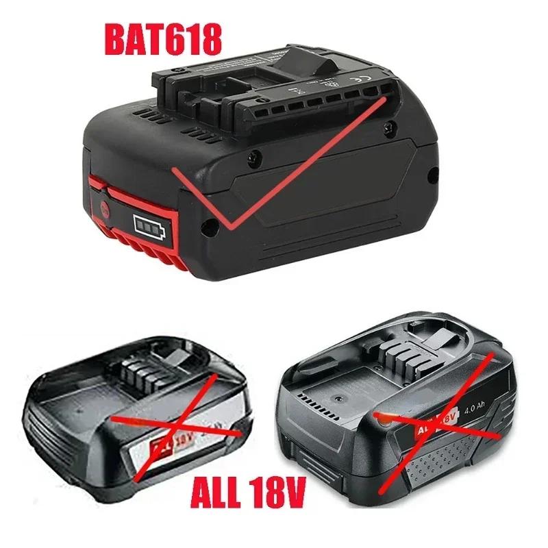 Adaptor For Bosch 18V 14.4V BAT609 BAT604 Battery to PD 22.5W USB C QC3.0 fast charger and DC 12V 3A Tool Parts Accessories