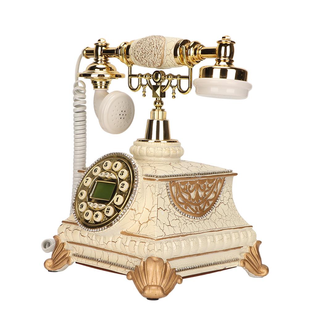 MS‑612A Европейский винтажный телефонный аппарат в стиле ретро, старомодный стационарный телефон для домашнего офиса, кафе, бара, декора