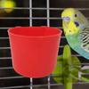 Chicken Water Cups Bird Food Feeder Bowl Portable Hangable Wide Mouth Water Feeding Cup 8oz for Farm Coop Chicken Birds