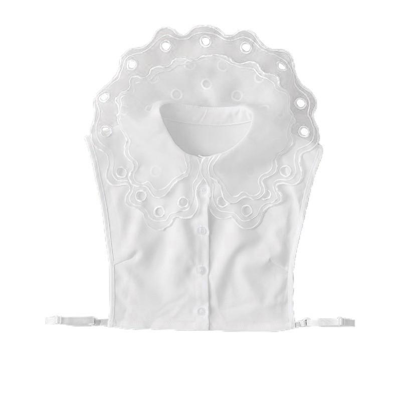 Men's Shirts Fake Collar Fake Cuff Sets Business Wear Detachable Collars+Fake Sleeve Womens False Collar Decorative