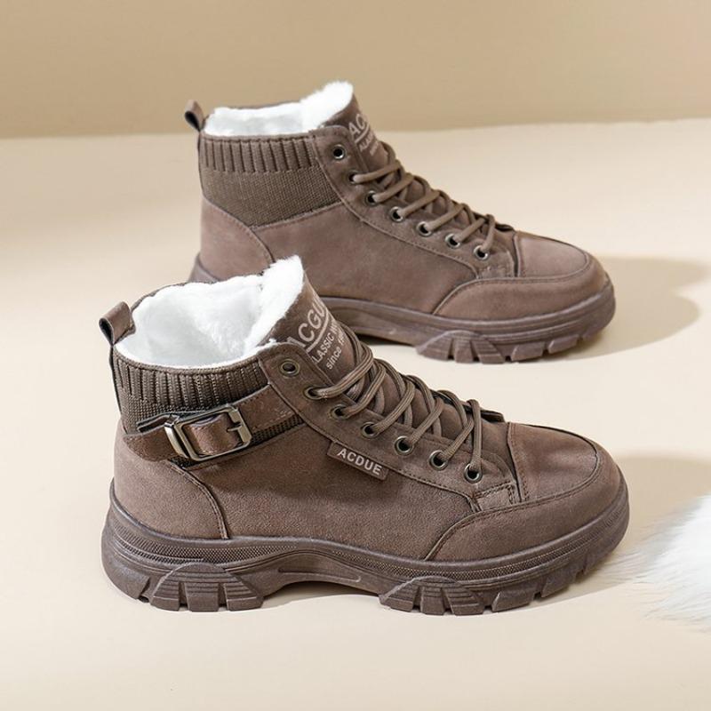 Кроссовки женские зимние туфли новые модели теплая обувь повседневная женская обувь на плоской подошве со шнуровкой для взрослых Zapatillas Mujer Chaussure Femme