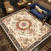 European Style Carpets for Living Room Easy Cleaning Carpets Decoration Home Classical Washable Rug Bedroom Coffee Tables Mat