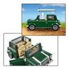 Green Cooper Car Building Blocks Bricks Совместимые игрушки для подарка на день рождения, Рождество, модель автомобиля