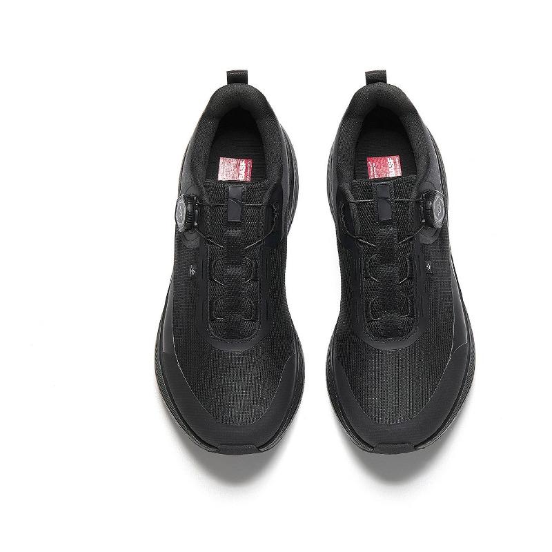 Anta Men's Wanli PRO Shock-absorbing Responsive Comfortable Versatile Casual City Commuting Training Shoes Basic Black 112617772-3