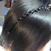 Men Women Sports Band Hairband Wavy Headband Hoop Metal