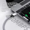 Кабель USB C 6A, угловой, Type C, 120 Вт, для быстрой зарядки, 3 м, 5 м, удлинительный кабель для телефона для Samsung Huawei Xiaomi Oppo Vivo, VR-камеры