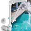 Swimming Pool Fountain 360 Degree Adjustable Height And Spray Direction Above And In-Ground Pool Dual Spray Waterfall Sprinkler Fountain for