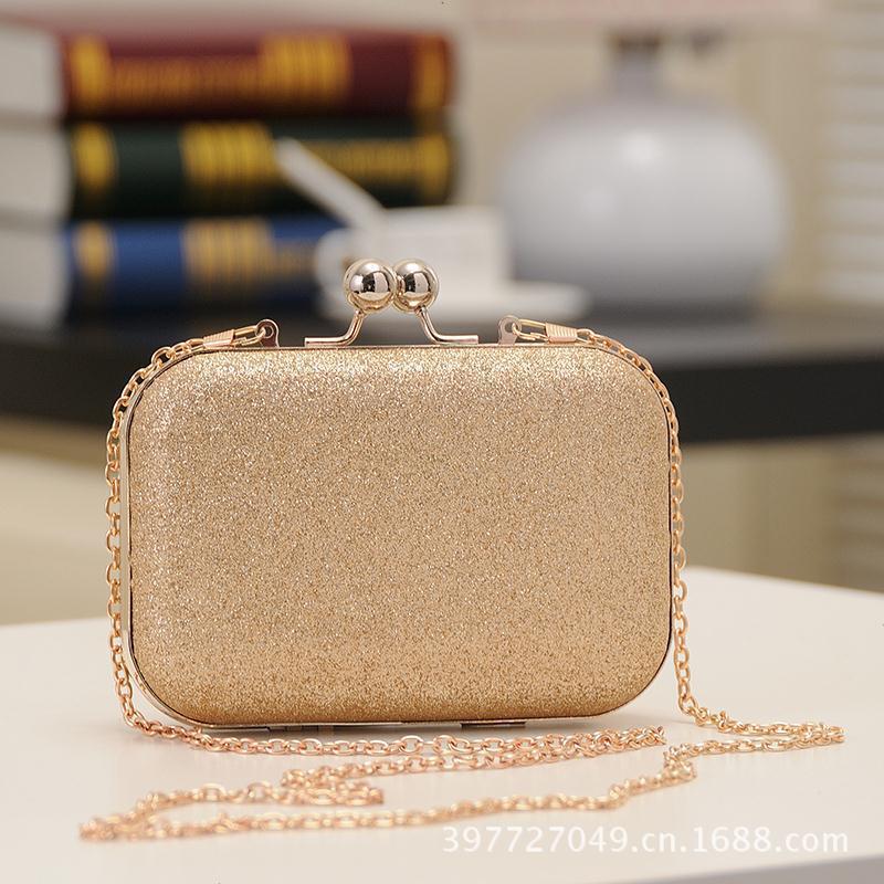 Весенняя женская сумка Мини-сумка на клипсе Сумка-цепочка Сумка через плечо