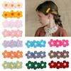 10Pcs/Set Baby Hair Clip Cute Mini Flower Hairpins for Toddler Children Girl Lovely Clips Barrettes Headwear Accessories Gifts