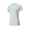 Outdoor Breathable Quick-Dry Round Neck Short Sleeve T-Shirt Women T-Shirts Misty-Blue C23376