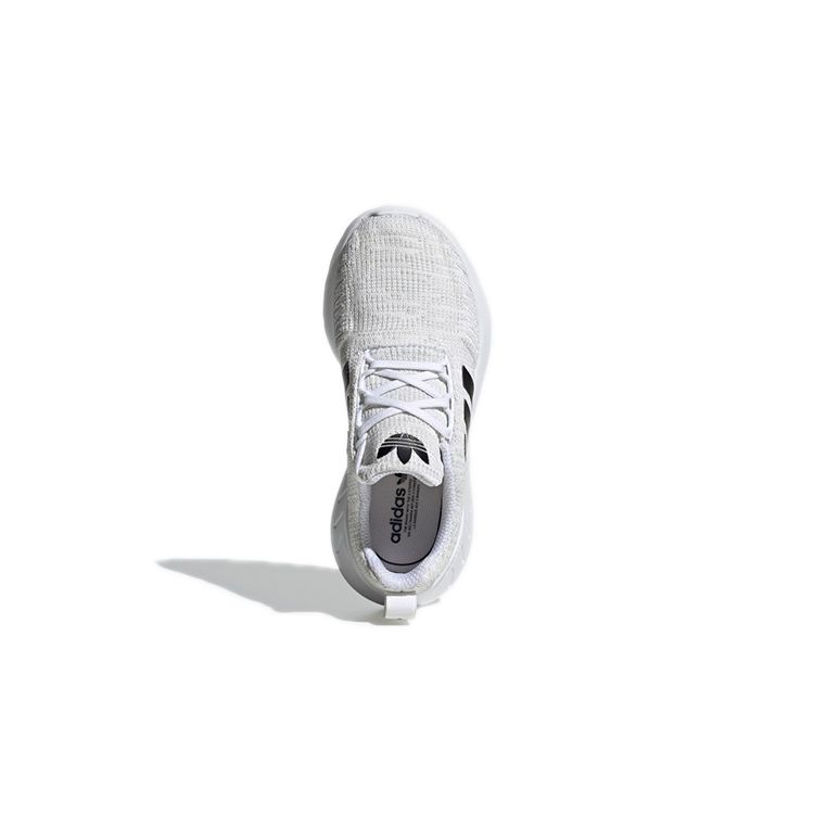 Adidas Swift Run 22 Little Kid White Grey Kids Sneakers Cloud-White Core-Black Grey-Two GW8183