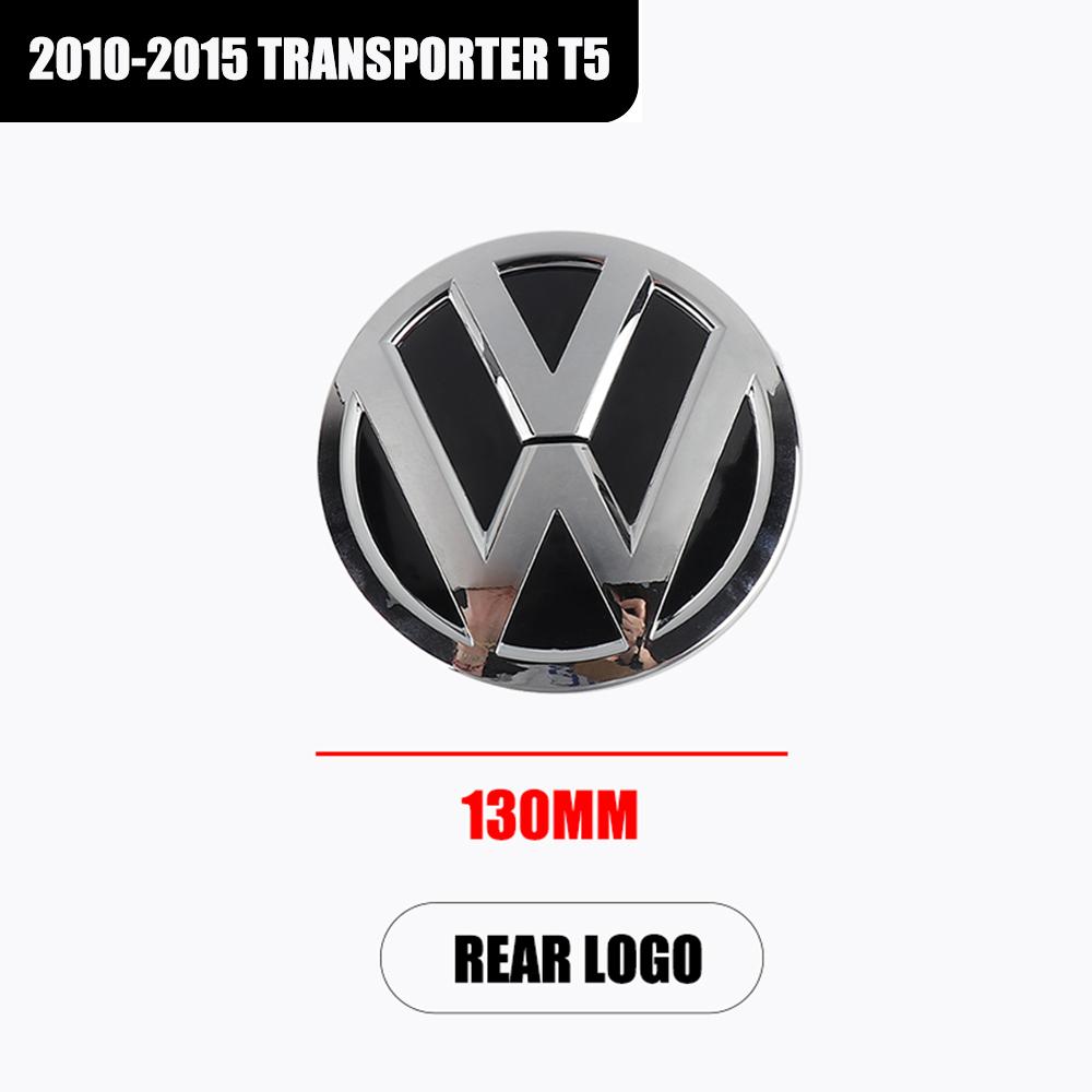 CAT1 1/2pcs Car Front Grill Badge Rear Trunk Emblem Cover Accessories For Volkswagen VW Transporter T5 2010 2011 2012 2013 2015 2014