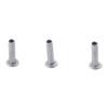 100Pcs Pan Round Oval Half Semi-Tubular Rivets M2 M2.5 M3 Semi-hollow Bolts
