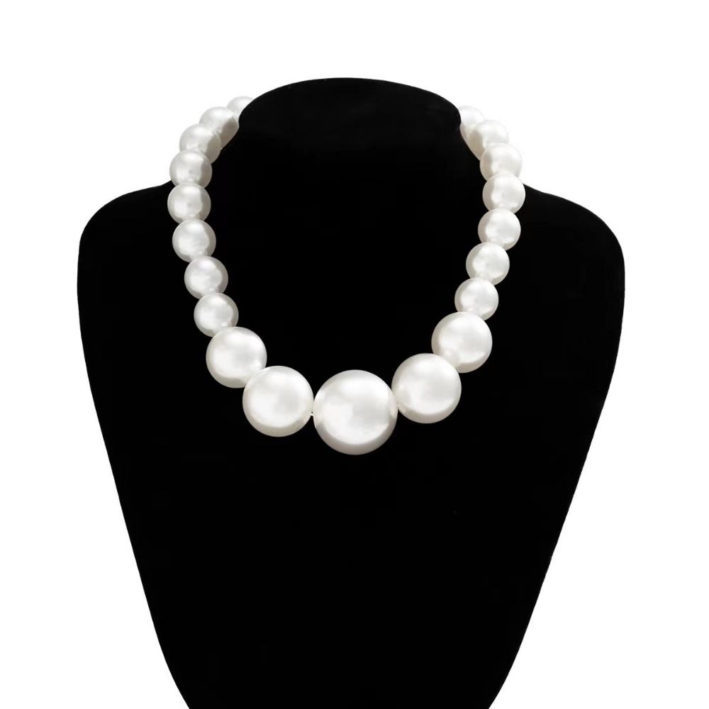 Double Layered Beaded Pearl Earrings Luxury Elegant Clavicle Chain Jewelry Gifts