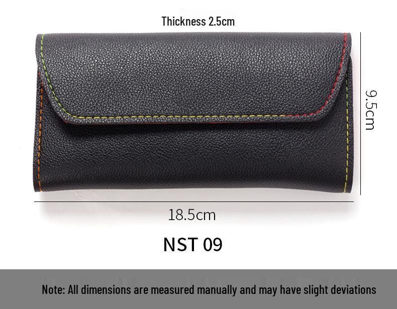 Набор инструментов для маникюра: Прецизионные пинцеты, маленькие ножницы, кусачки, пушер, высококачественный кожаный чехол