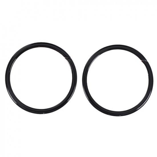 Glossy Black Car Speaker Tweeter Ring Trim Cover For BMW 3 Series E90 2005-12