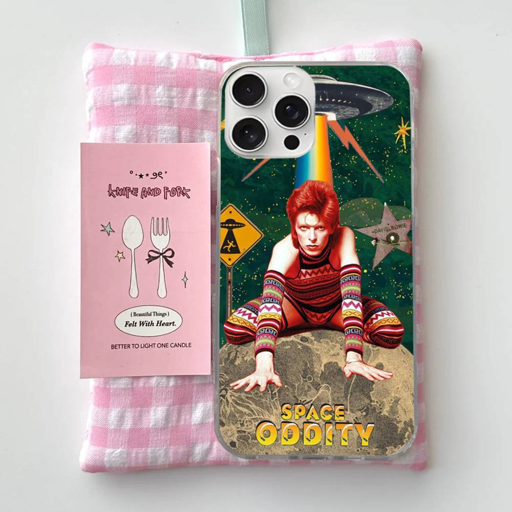 Чехол для телефона D-David Singer B-Bowie для iPhone 17 16 15 14 13 12 11 Pro Max Plus с покрытием «Аврора Волна Воды»