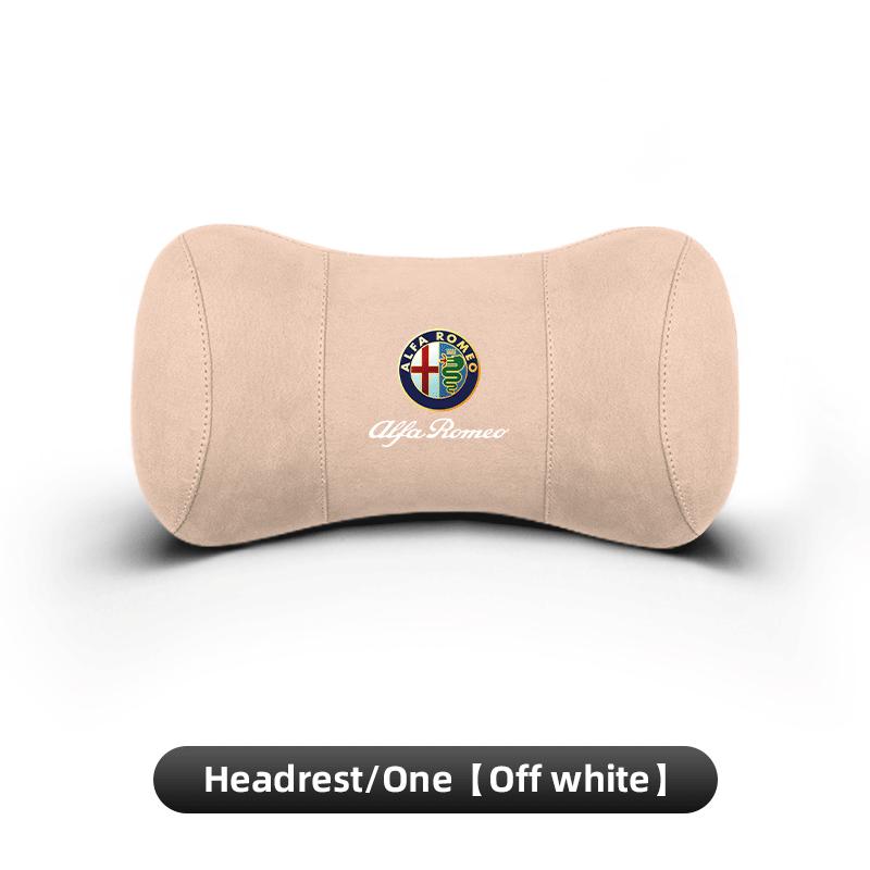 Car Neck Protection Pillow Headrest Memory Cotton Lumbar Support For Alfa Romeo Giulietta Mito 159 Giulia Stelvio 156 147 Tonale lhj566