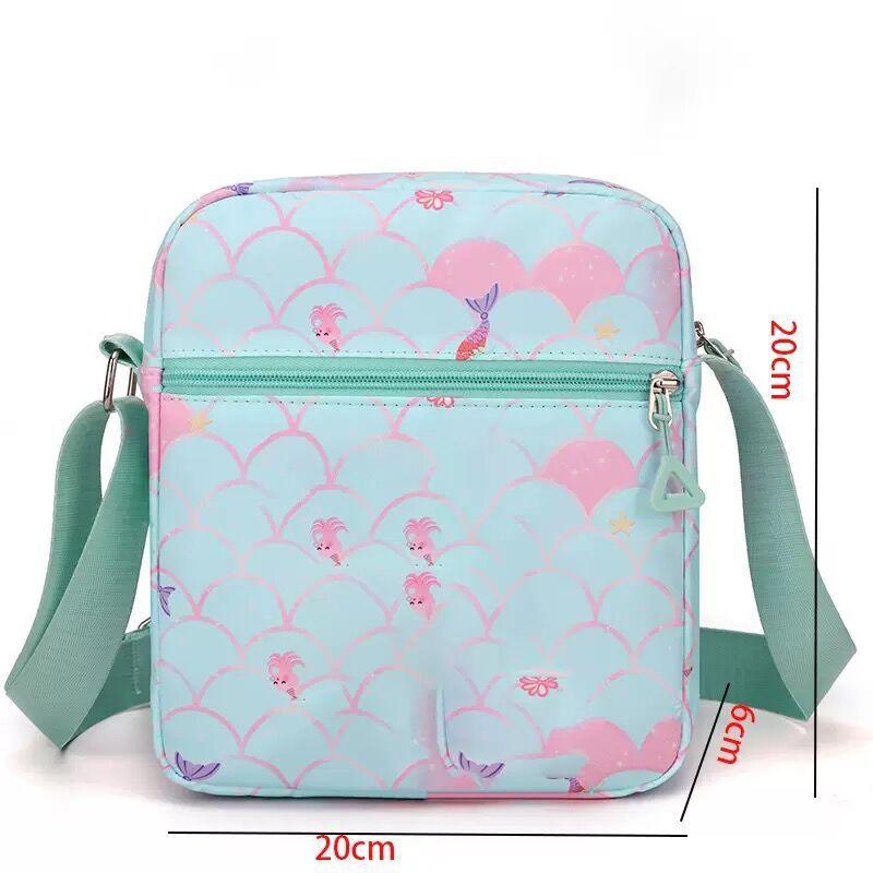 New Korean Kpop Demon Hunter Girl Group Surrounding Printed Shoulder Bag Messenger Bag Student Bag Cute Large Capacity