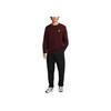 Nike Club Fashion Удобный свитер с круглым вырезом для мужчин, бордовый FQ2913-652