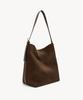 Clave Lily Suede Brown Tote Bag