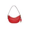 New Luna Pebbled Leather Handbag Shoulder Bag Women's Red CC439-B4PJ6
