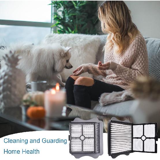 Запасные части для щетки-валика S5 Steam Roller для пылесоса Tineco Floor ONE S5 Steam, 2 упаковки валиков-щеток и 2 упаковки HEPA-фильтров для Tineco