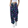 Women's Sports Pants With Pockets Fashion Print Elastic Waist Pants Casual Sweatpants Pants