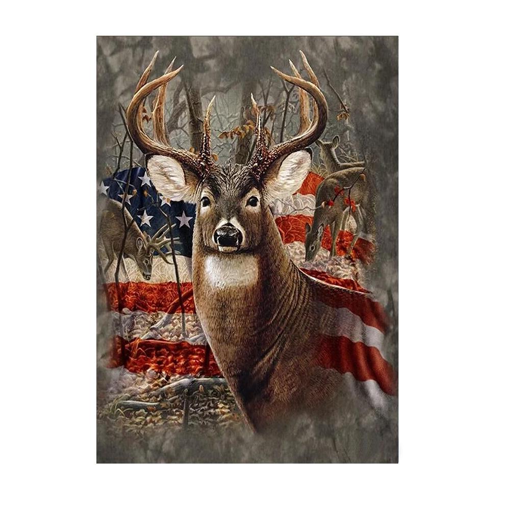 Животное Птица серии 5D алмазная живопись полный алмаз олень вышивка крестиком мозаика лошадь Diy цветок алмазная вышивка украшение дома