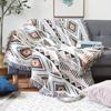 Plaid Blankets Knitted Nordic Sofa Towel Sofa Cover Full Blanket Striped Room Bedside Blanket for Home Decoration