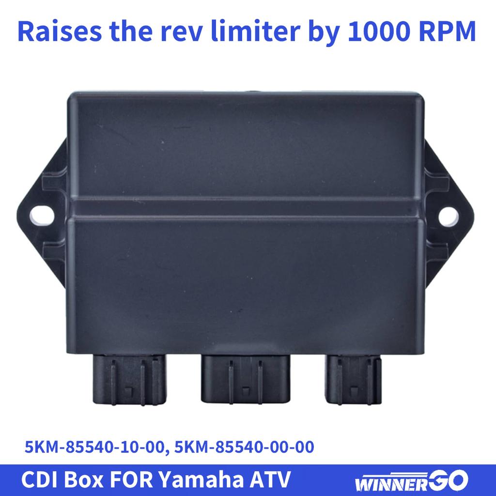 Блок CDI 12В для Yamaha Grizzly 660 YFM660F YFM660FG YFM660FA 600cc Квадроциклы Запчасти 5KM-85540-10-00 5KM855400000 об/мин 1000 об/мин